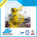 Cylinder Luffing deck ship crane